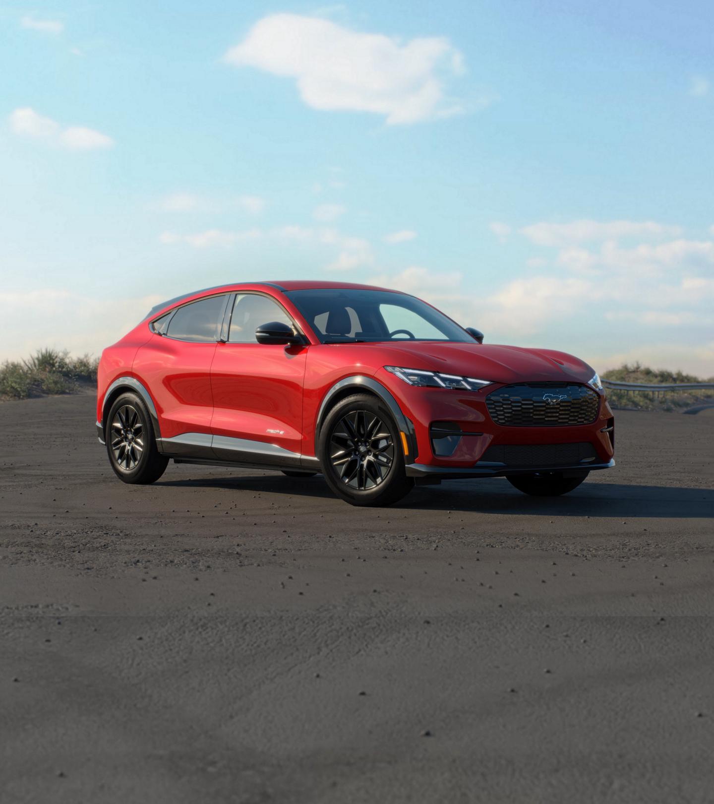 A parked 2026 Ford Mustang Mach-E® SUV