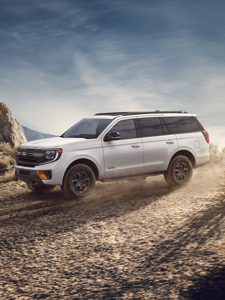 2026 Ford Expedition® Tremor® SUV being driven in the desert