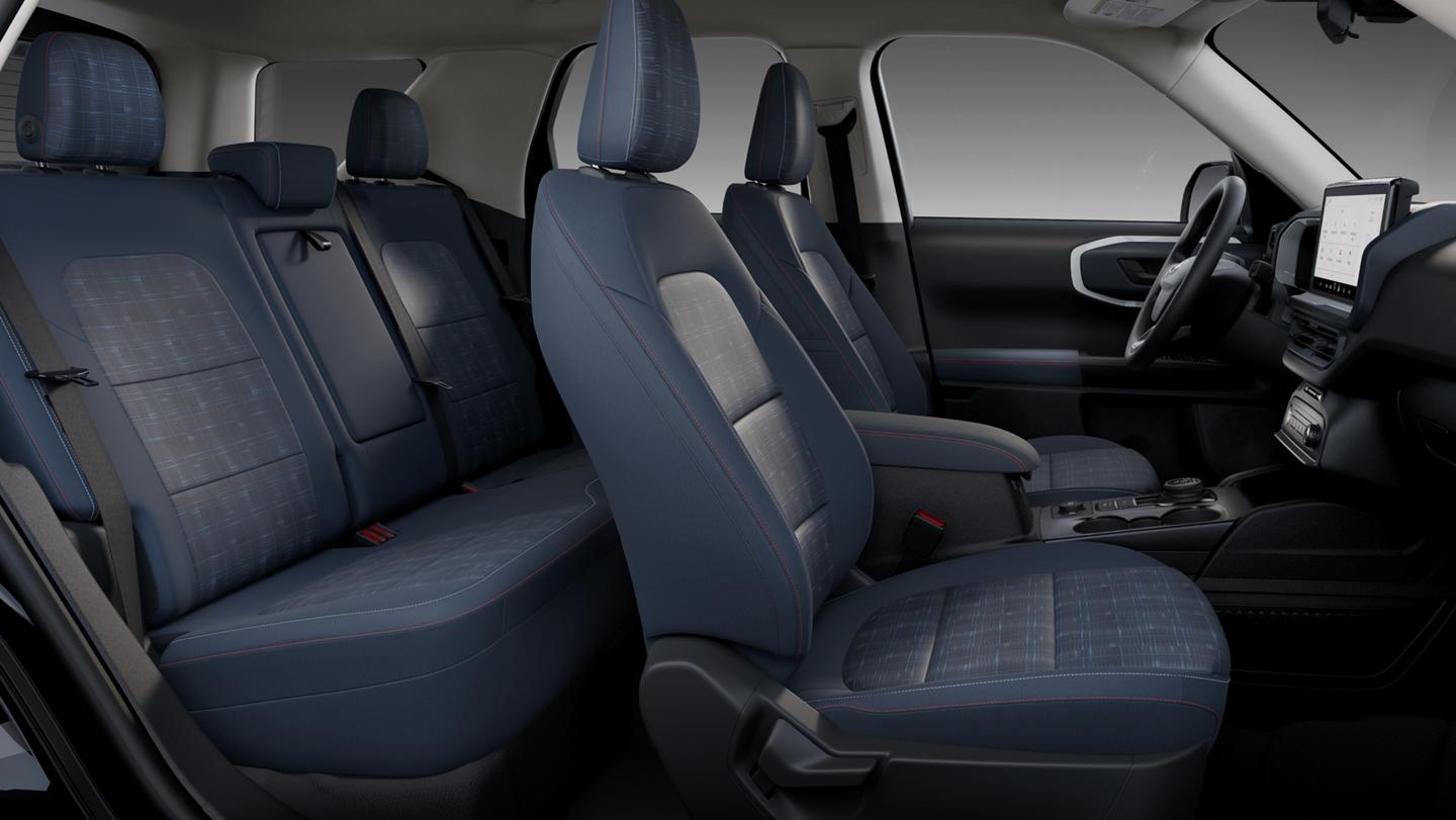 2025 Ford Bronco Sport® interior showing interior seating in plaid