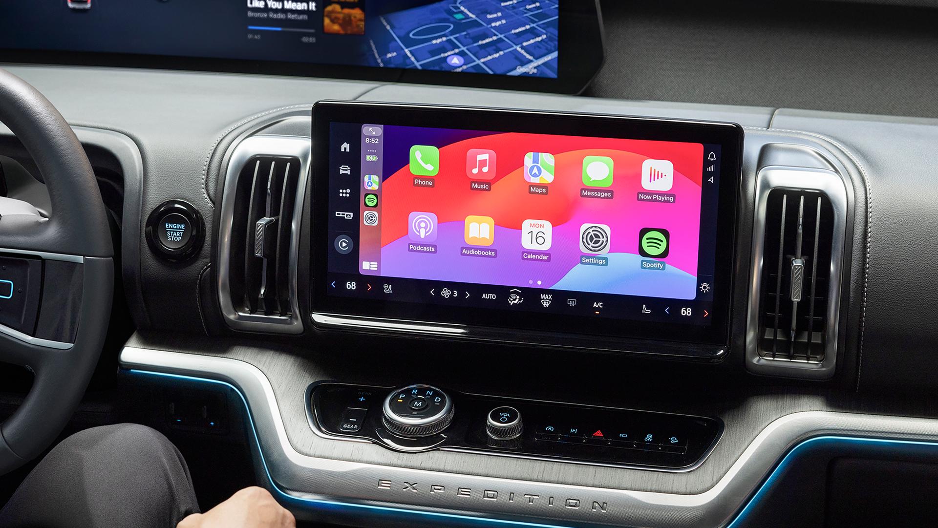 Apple CarPlay® on a 2027 Ford Expedition® SUV 13.2-inch centre display