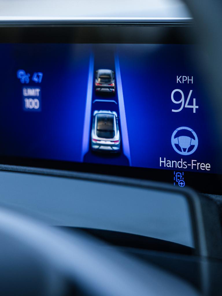 Cluster display in the 2026 Ford Mustang Mach-E® SUV
