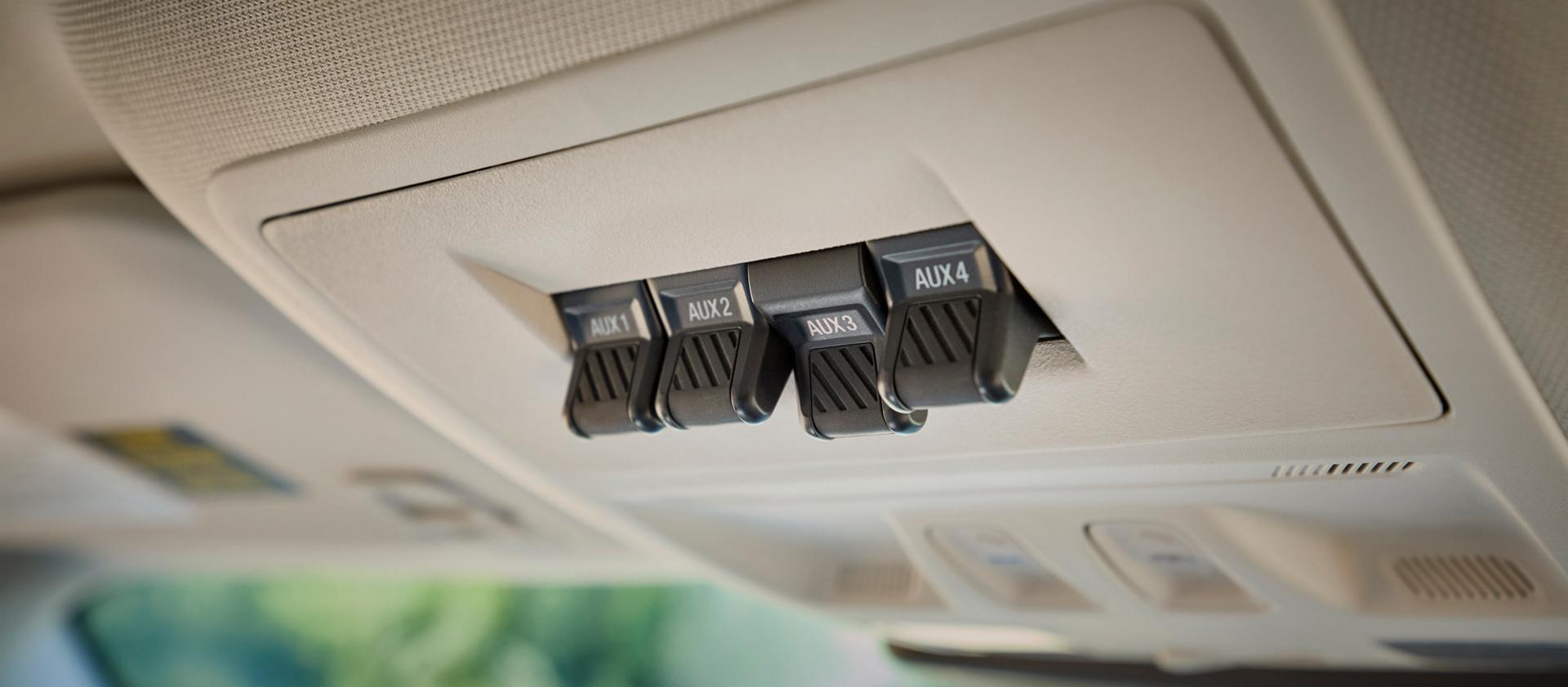 Auxiliary switches inside a 2026 Ford Bronco Sport® SUV