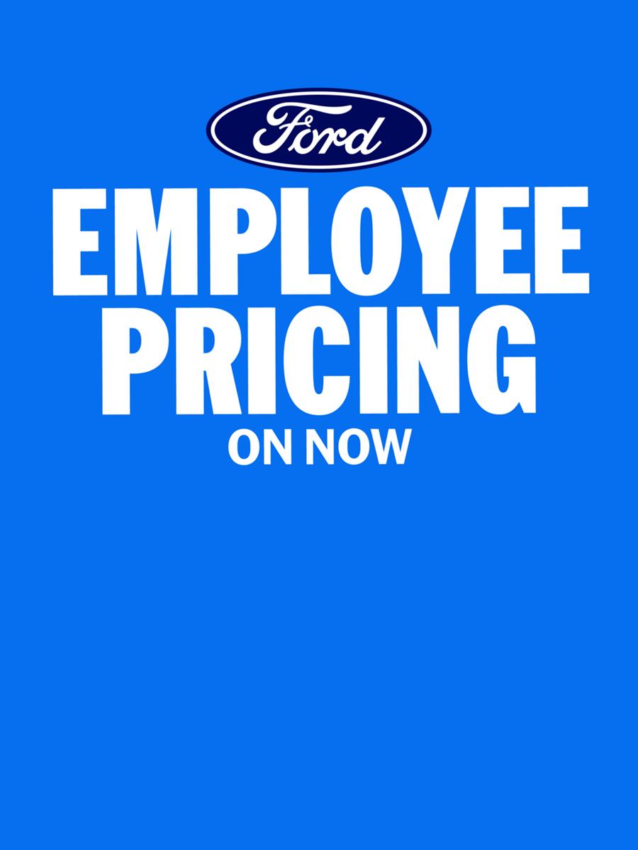 Text reads: Ford Employee Pricing On Now.