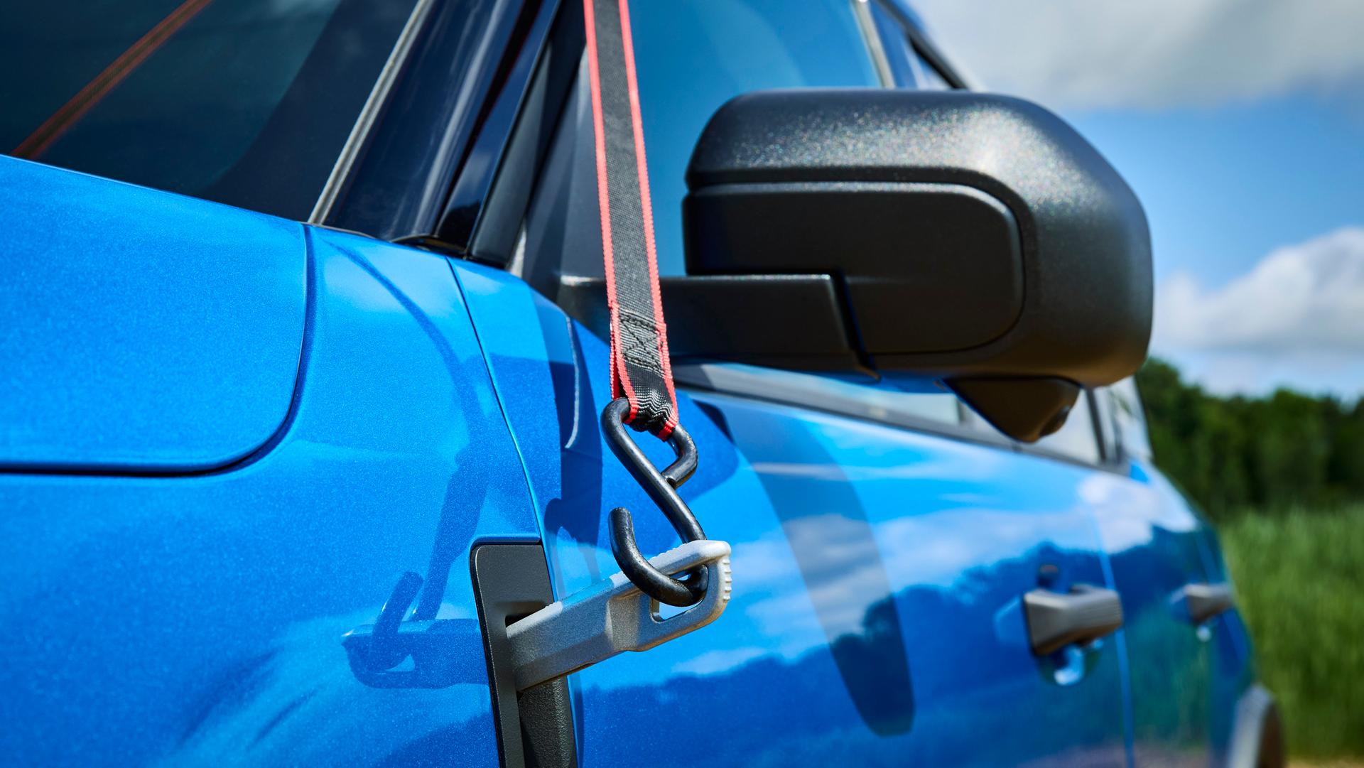 2026 Ford Bronco Sport® SUV highlighting the fender-tie downs in use