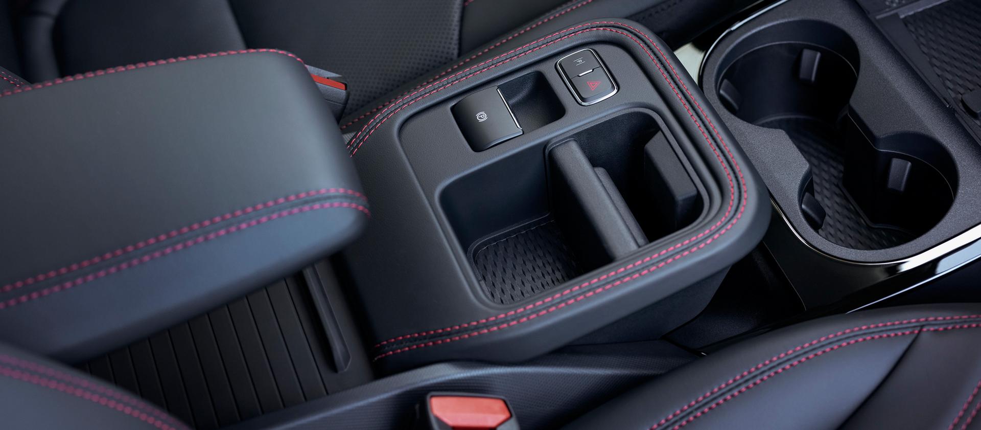 2025 Ford Mustang Mach-E® showing the vehicle interior in dark Grey