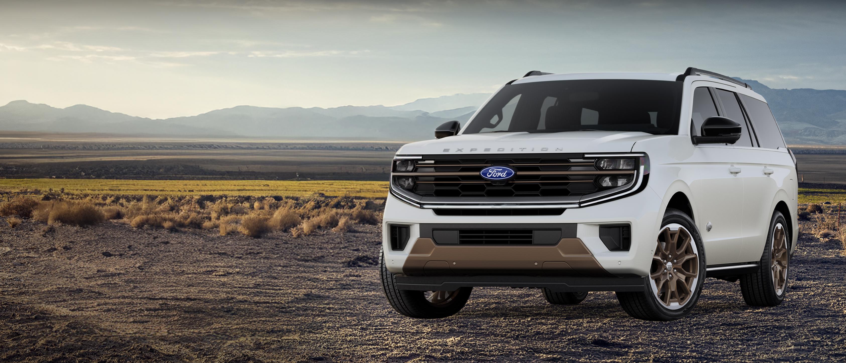 2027 Ford Expedition® King Ranch® SUV shown parked outdoors
