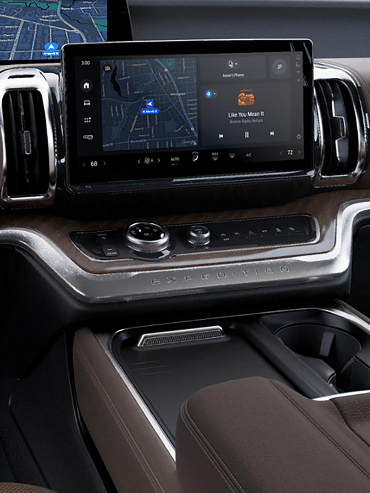 2026 Ford Expedition® MAX King Ranch® front seating area
