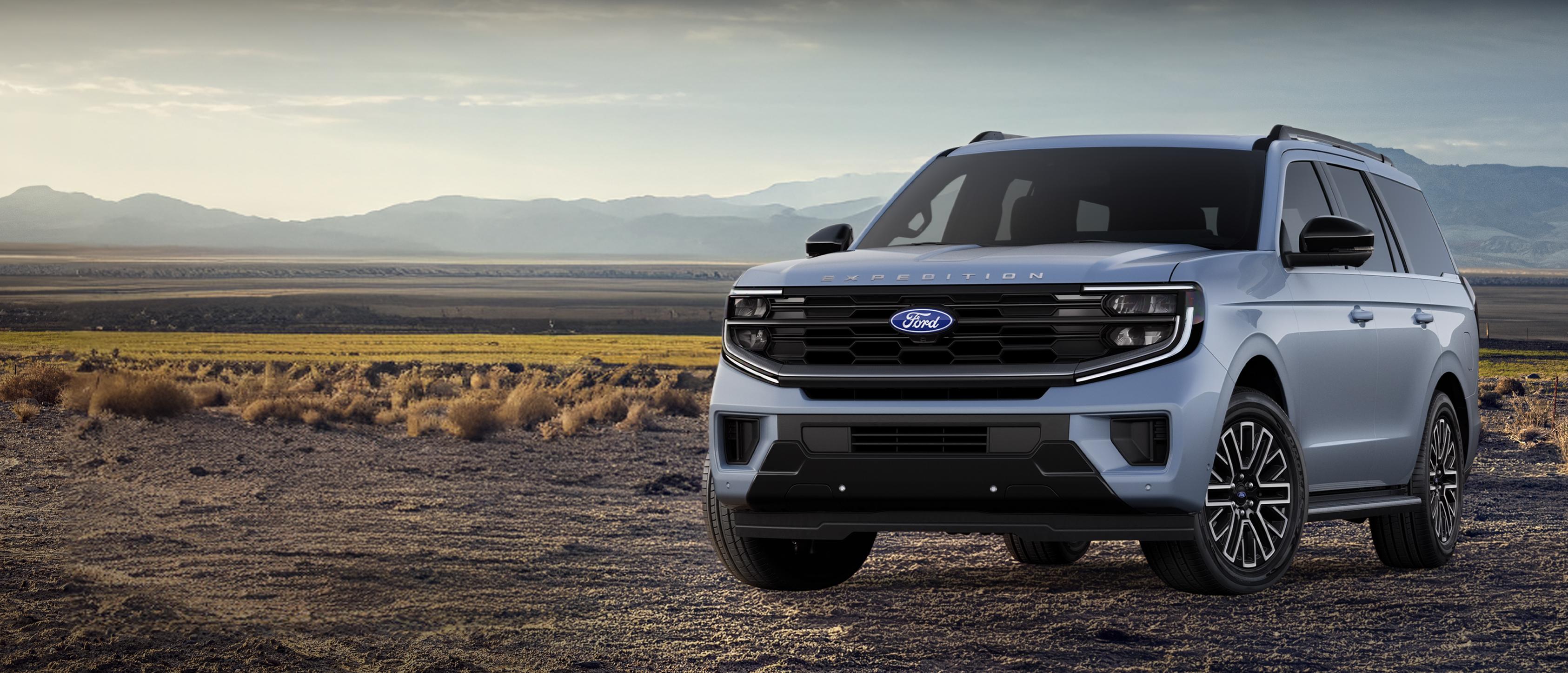 2027 Ford Expedition® Platinum™ SUV shown parked outdoors