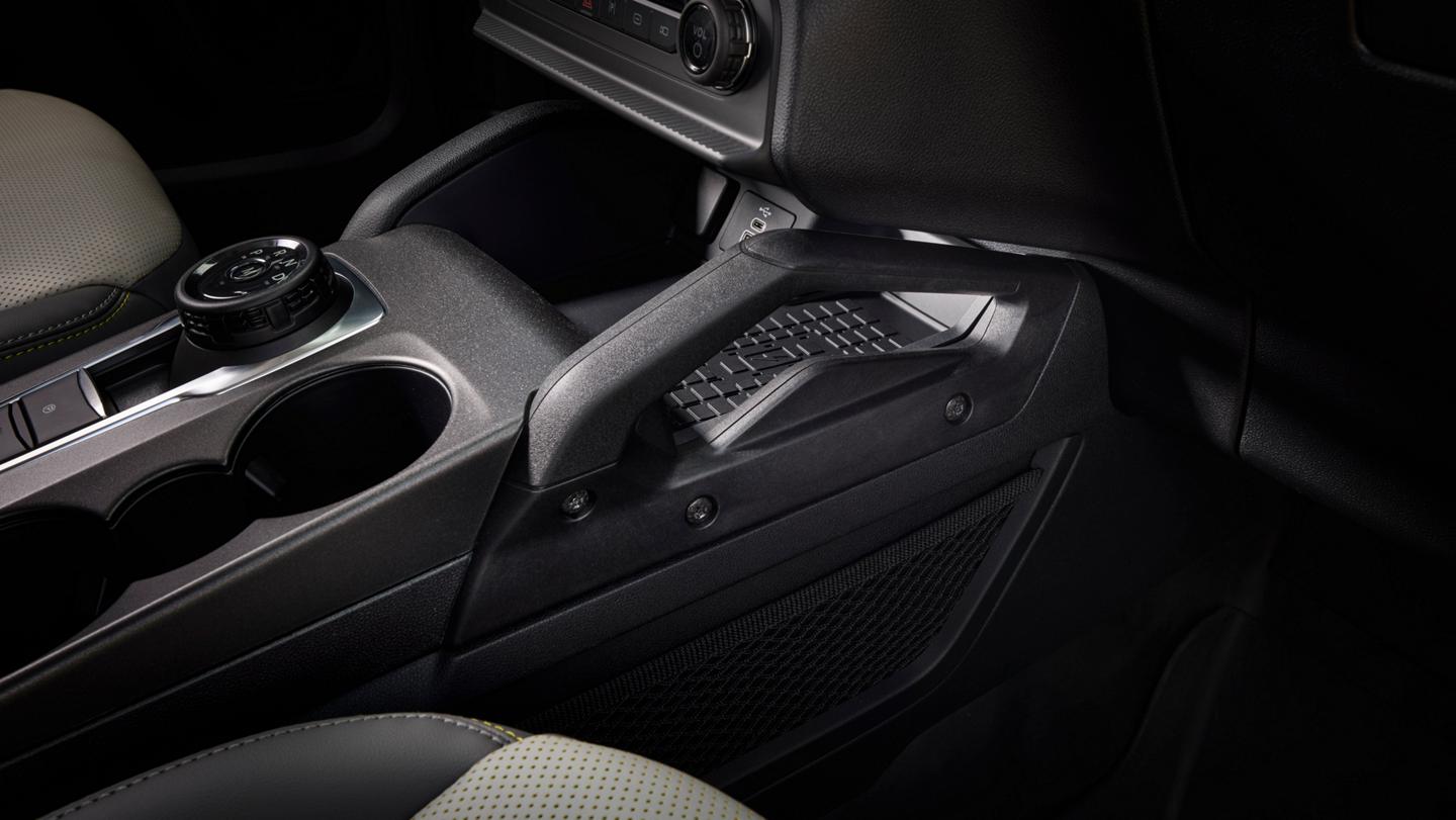 2025 Ford Bronco Sport® interior with passenger-side grab handle