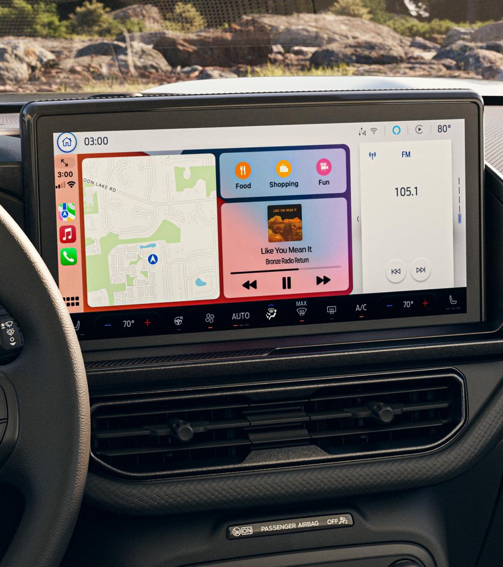 2025 Ford Bronco Sport® interior from driver's side perspective