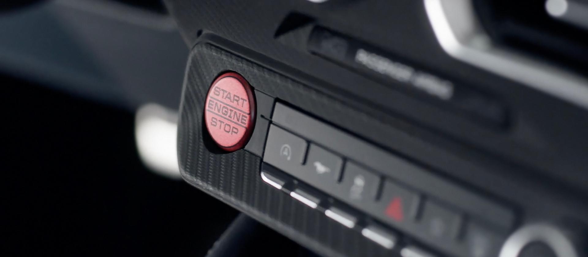 2026 Ford Mustang® engine start/stop and cockpit buttons