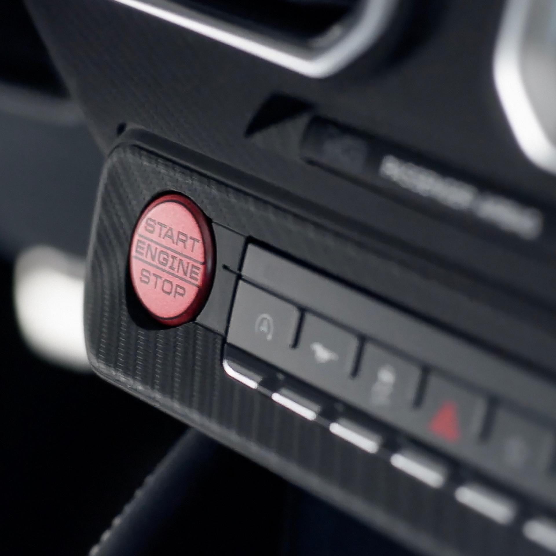 2026 Ford Mustang® engine start/stop and cockpit buttons