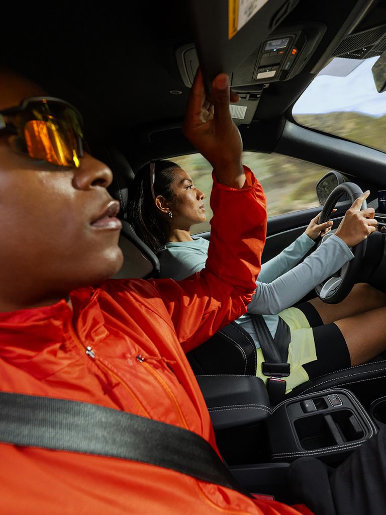 2026 Ford Mustang Mach-E® Rally model being driven off pavement