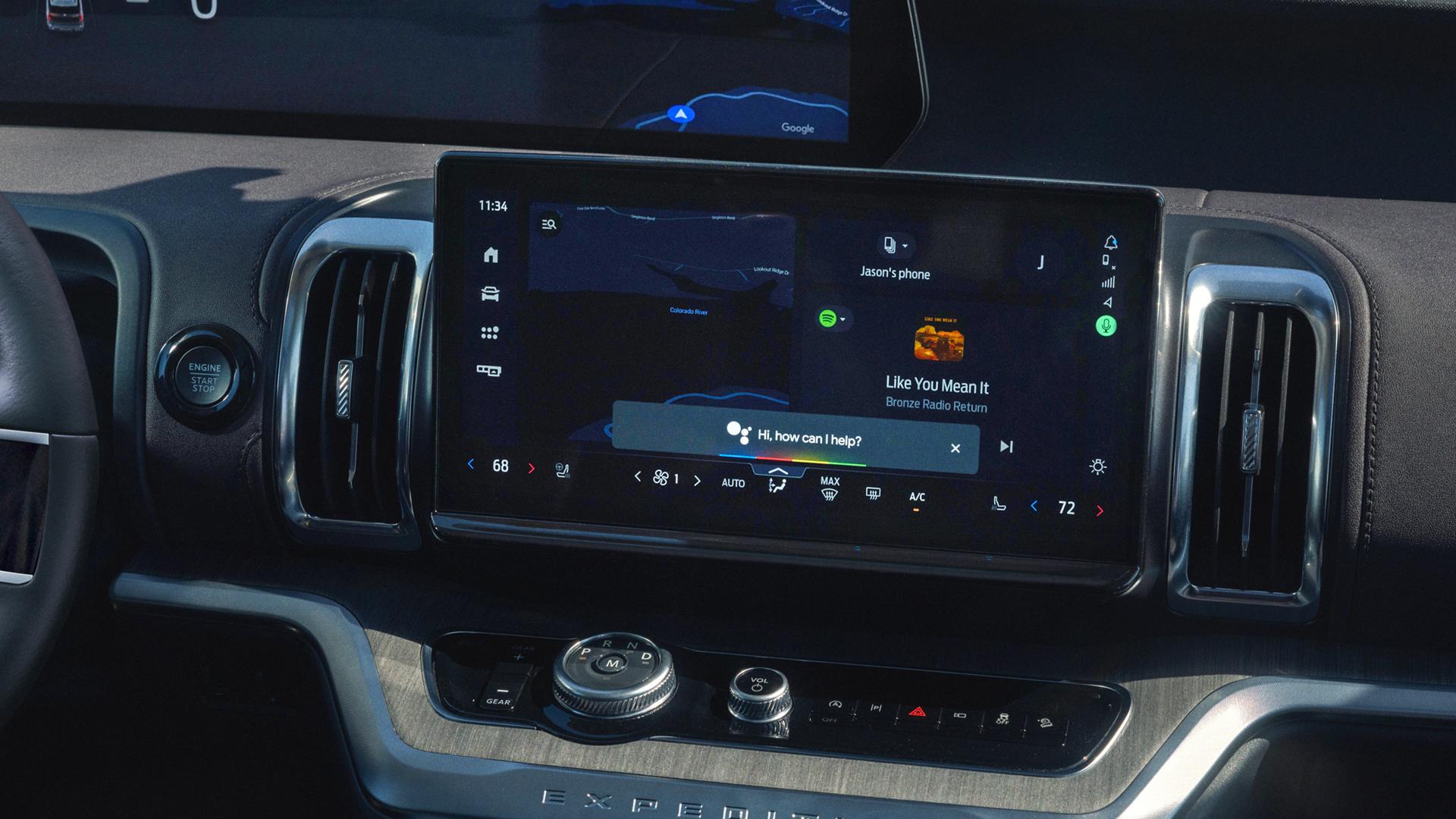 Google Assistant™ on a 2027 Ford Expedition® SUV 13.2-inch centre display