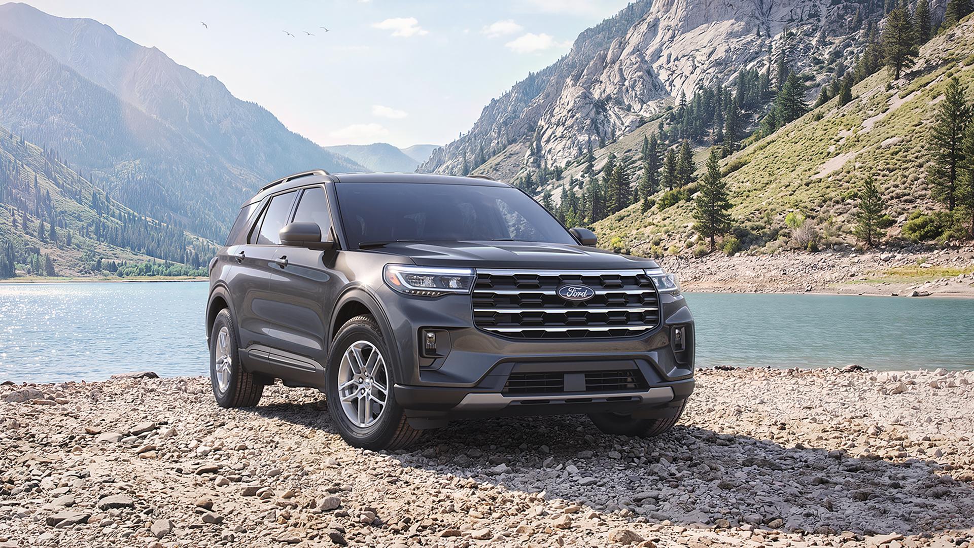 A 2027 Ford Explorer® Active SUV with the available Active Comfort Package