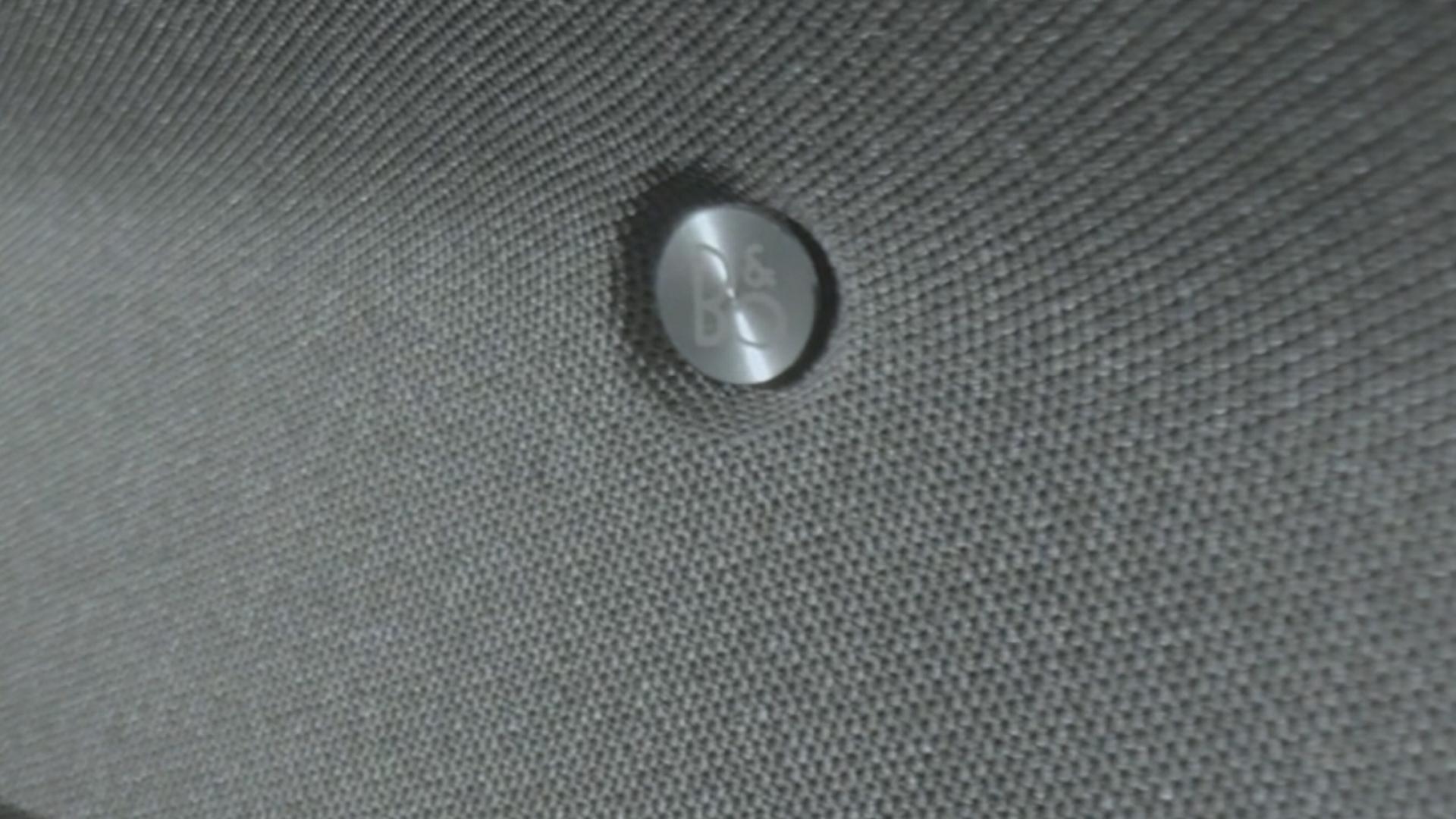 2027 Ford Expedition® SUV fabric-wrapped acoustic sound bar with the available B&O® Sound System