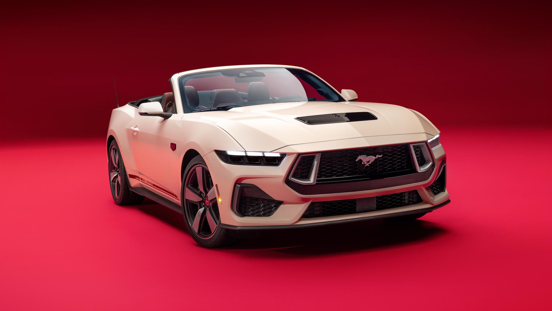 2025 Ford Mustang® GT Premium convertible with Mustang® 60th Anniversary Package