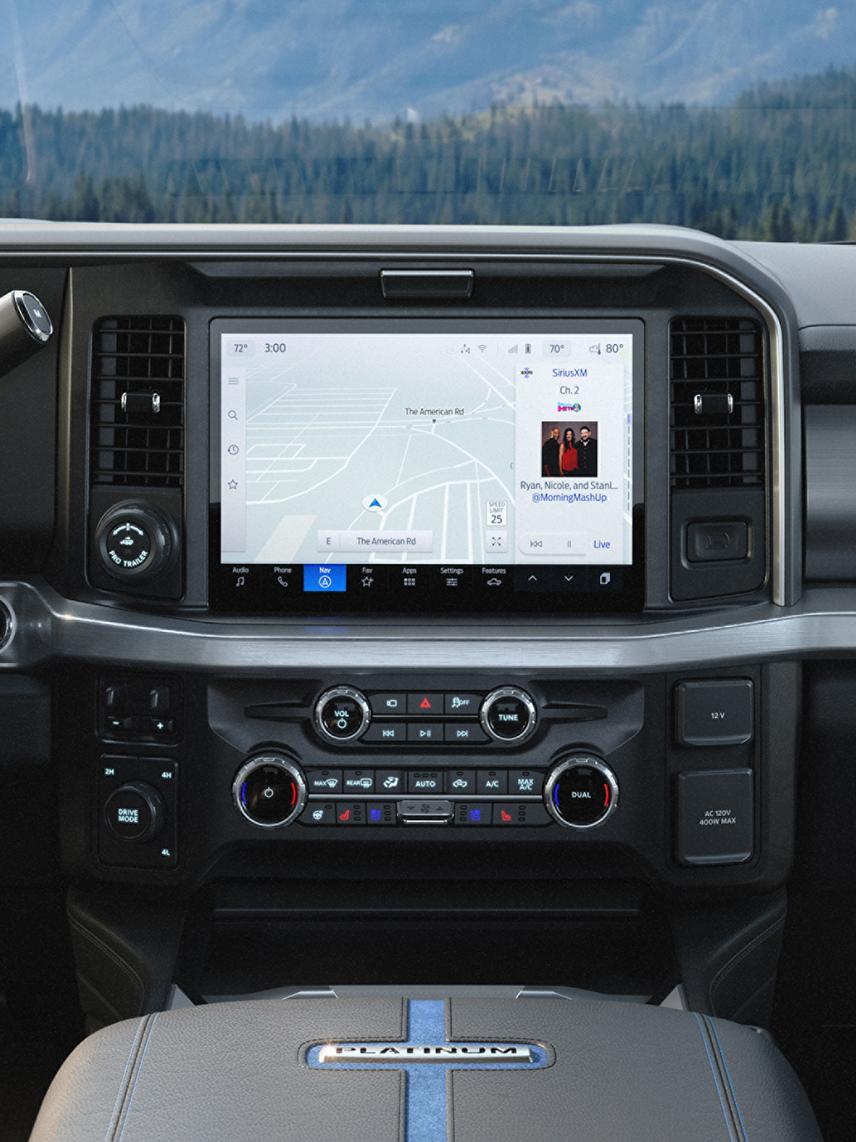SYNC® 4 with 12" centre display