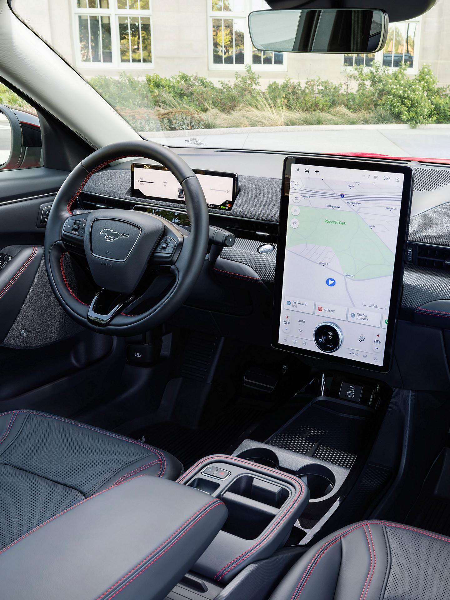 2025 Ford Mustang Mach-E® interior with centre screen