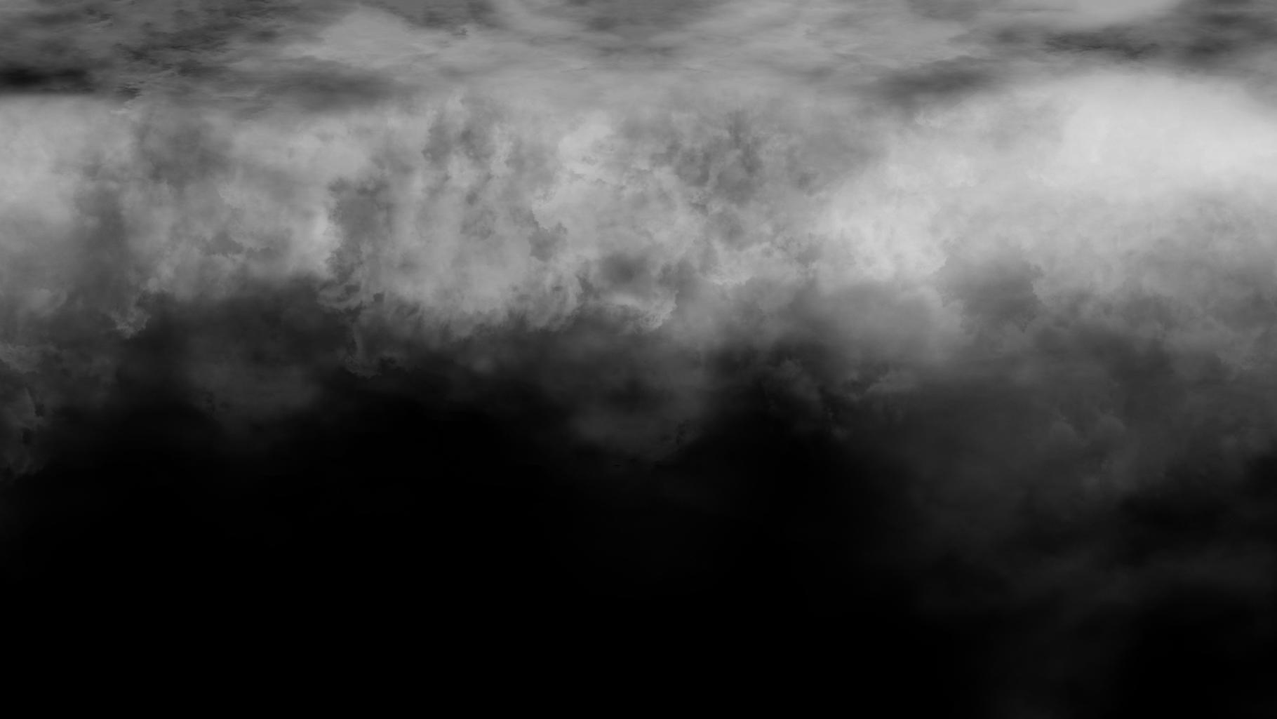  Swirling smoke on a black background.
