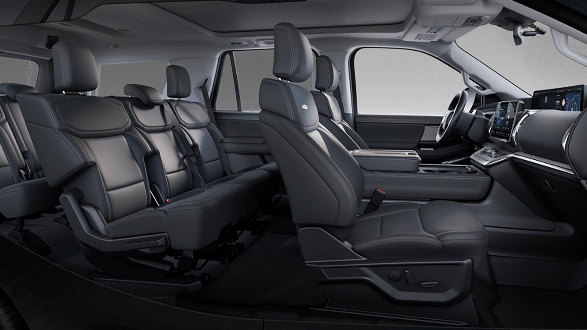 2026 Ford Expedition® SUV interior showing all three rows