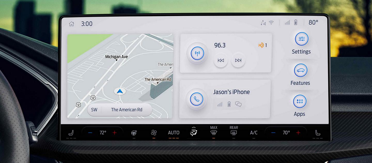 Available 13.2" centre display in the 2026 Ford Escape® SUV