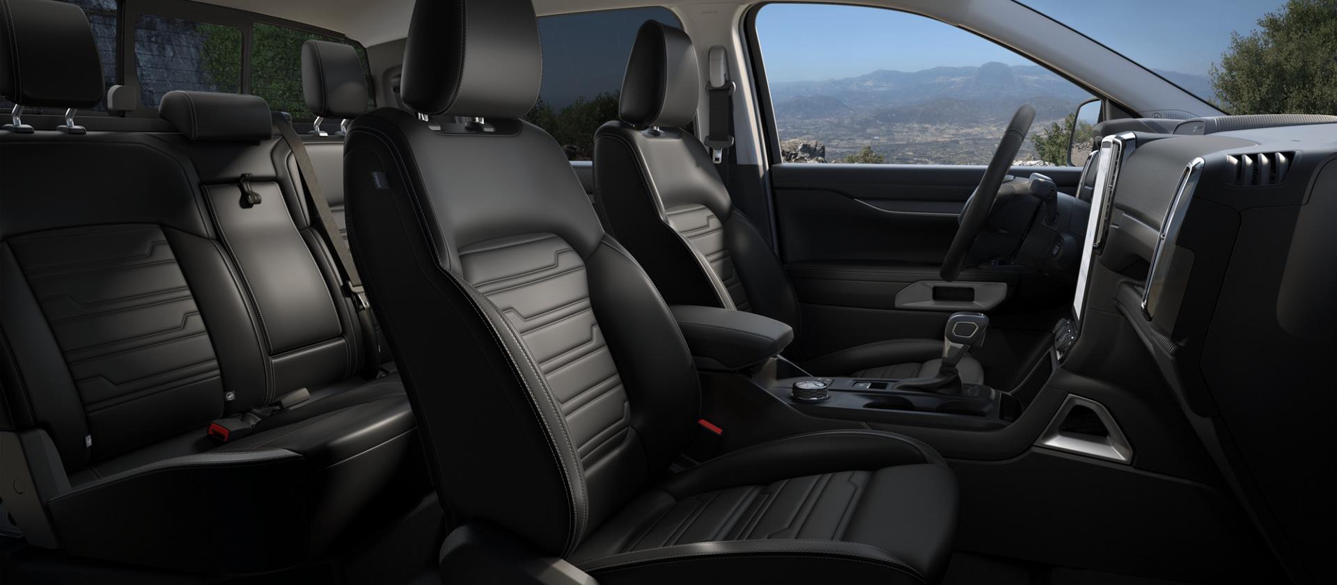 Interior of a 2025 Ford Ranger®