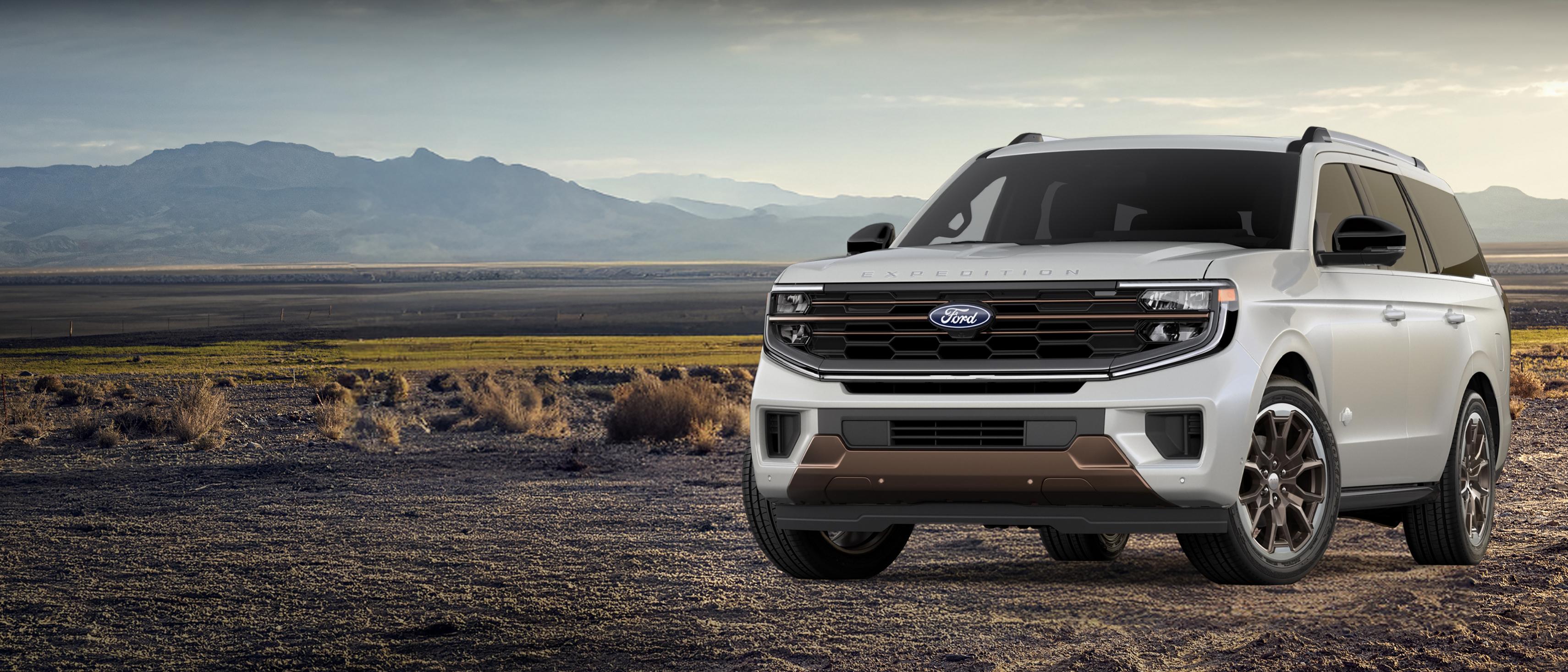 2026 Ford Expedition® King Ranch® SUV shown parked outdoors