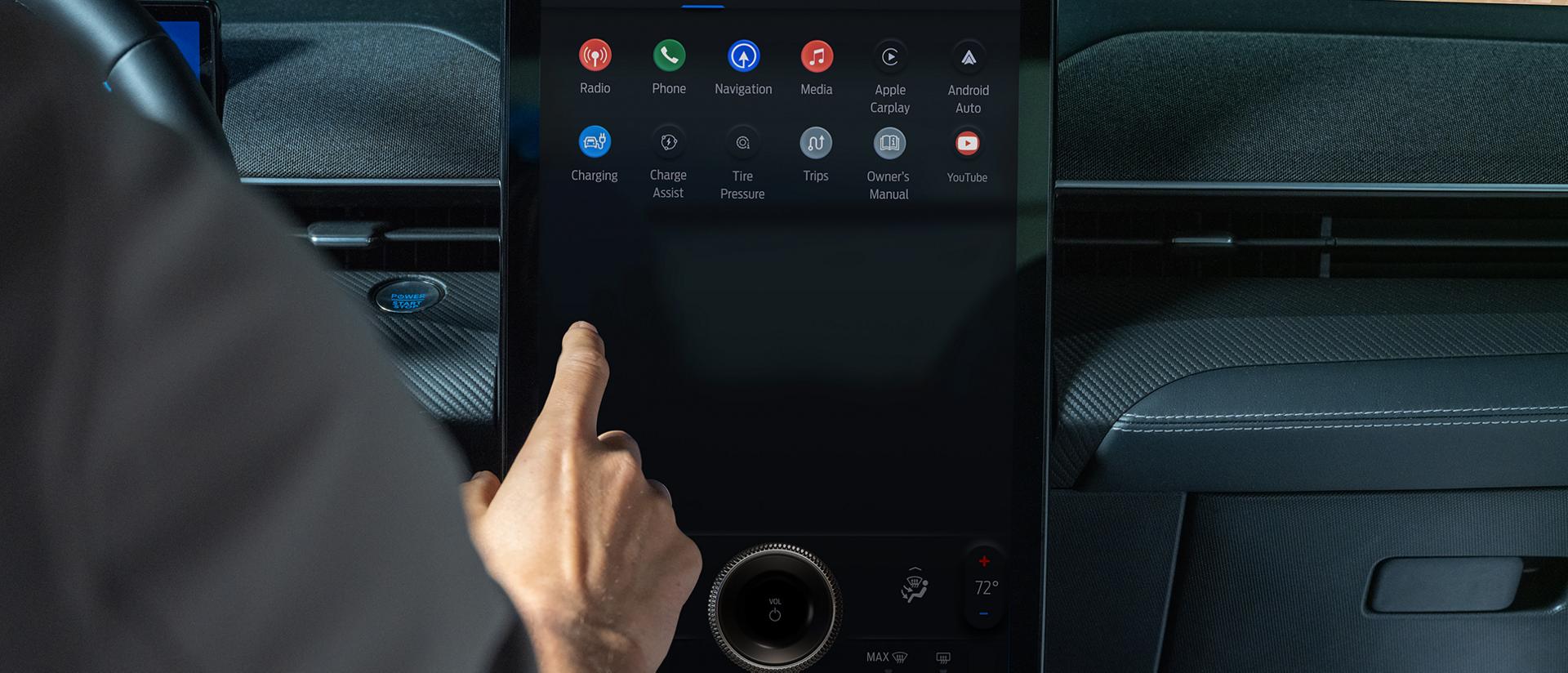 15.5" centre display in a 2026 Ford Mustang Mach-E® SUV