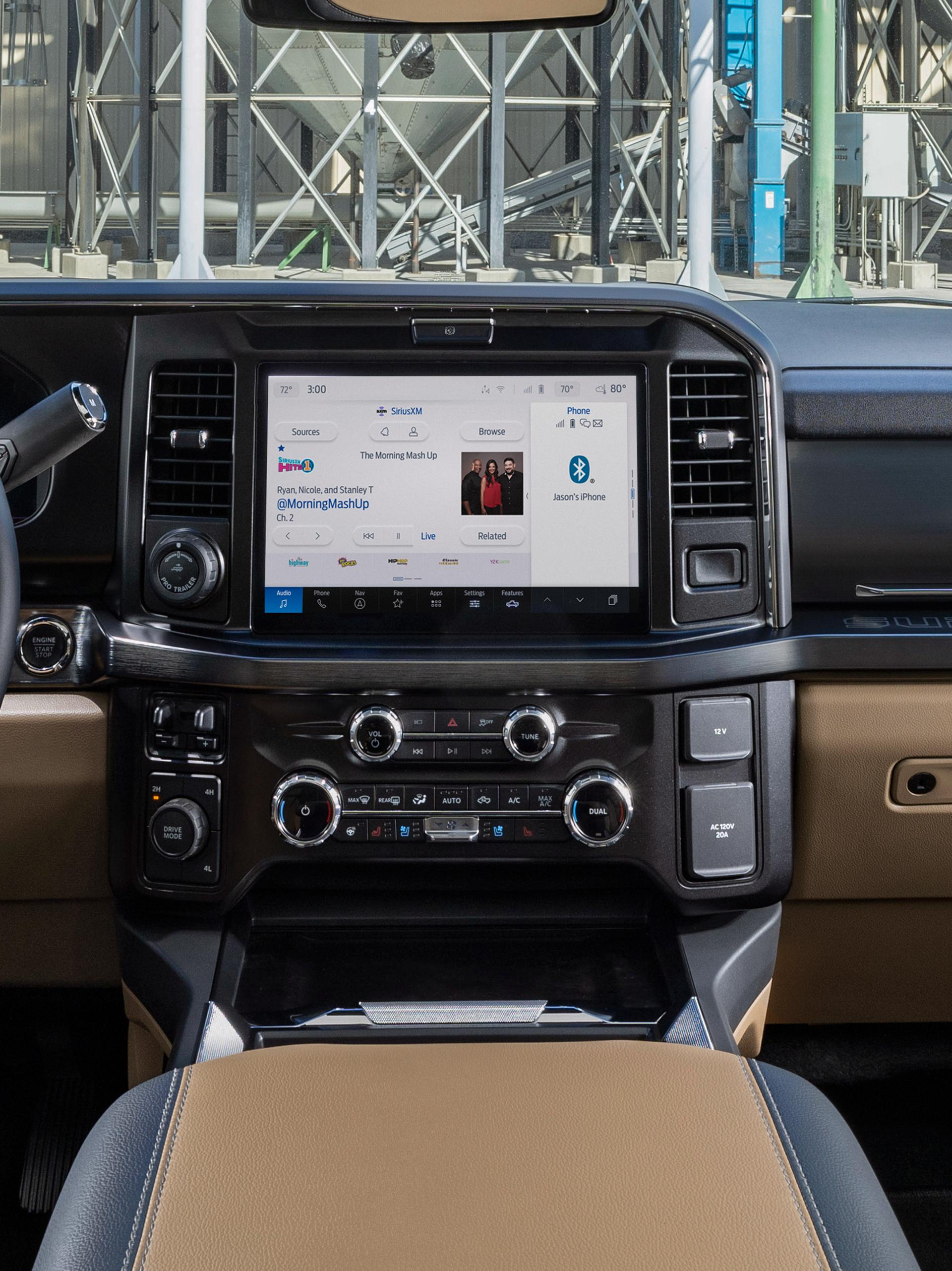 SYNC® 4 with 12" centre display
