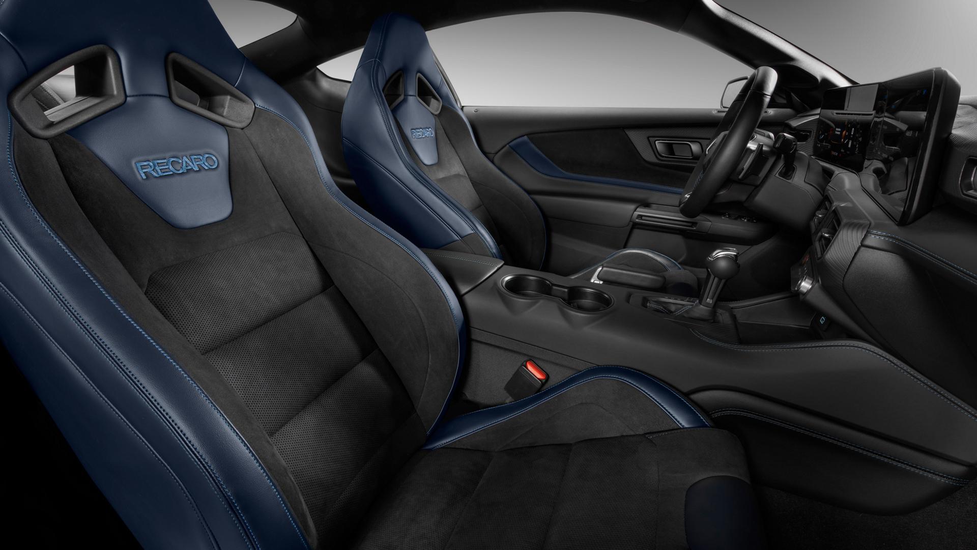 2025 Ford Mustang® Dark Horse™ interior with available RECARO® seats