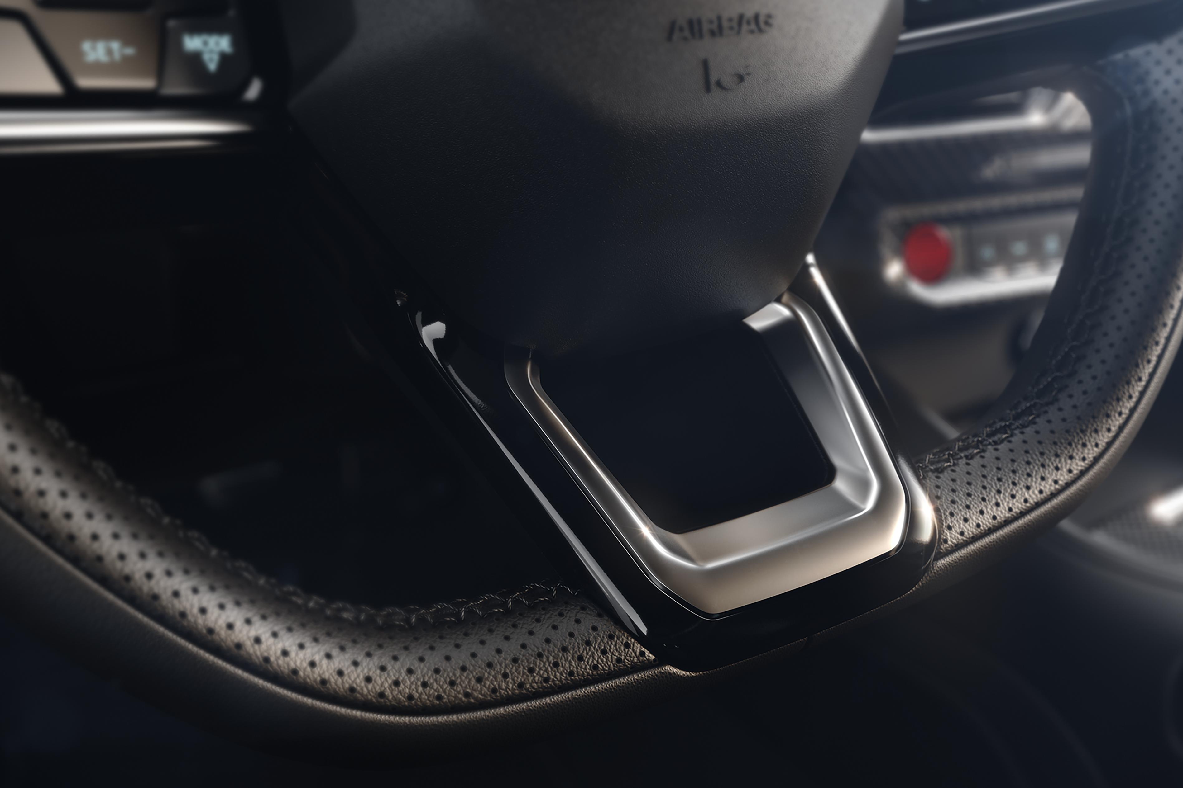 2026 Ford Mustang® flat-bottom steering wheel