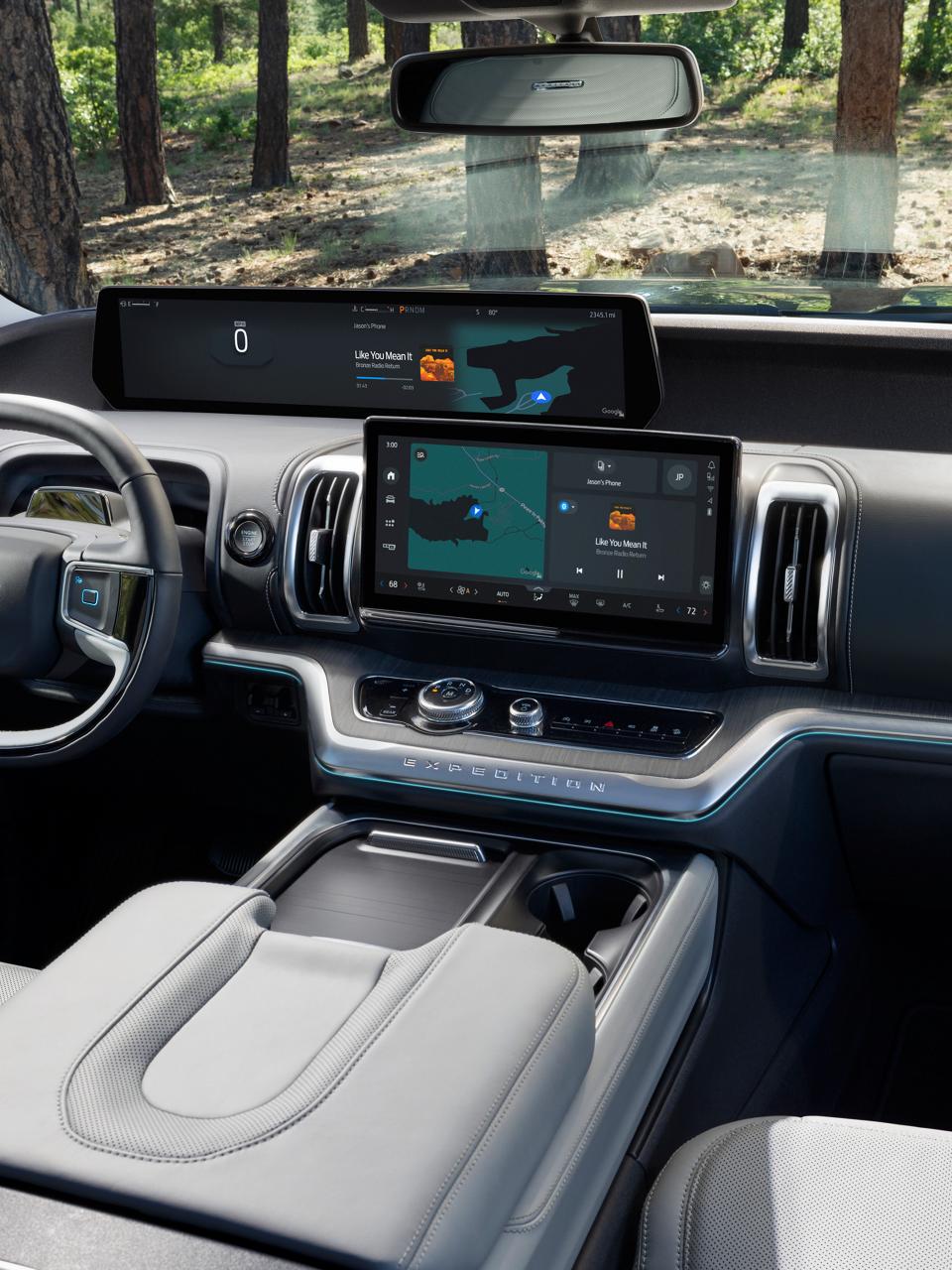 2025 Ford Expedition® interior with available Platinum® Ultimate Package