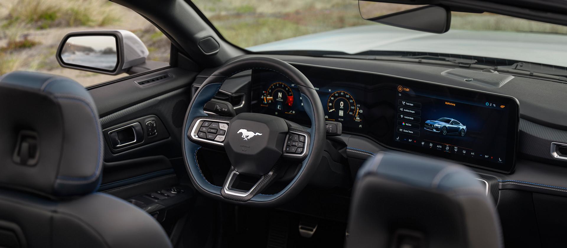 2025 Ford Mustang® GT California Special® convertible interior