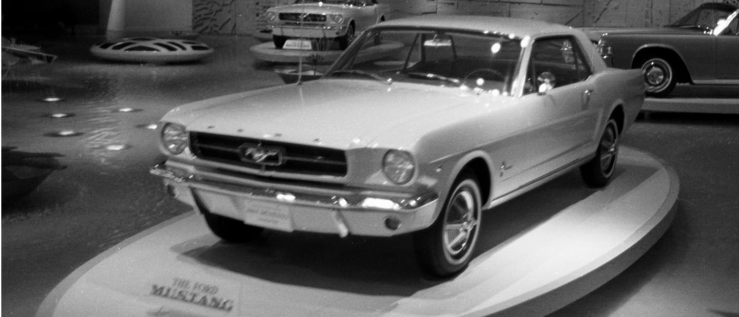 1964 Ford Mustang.