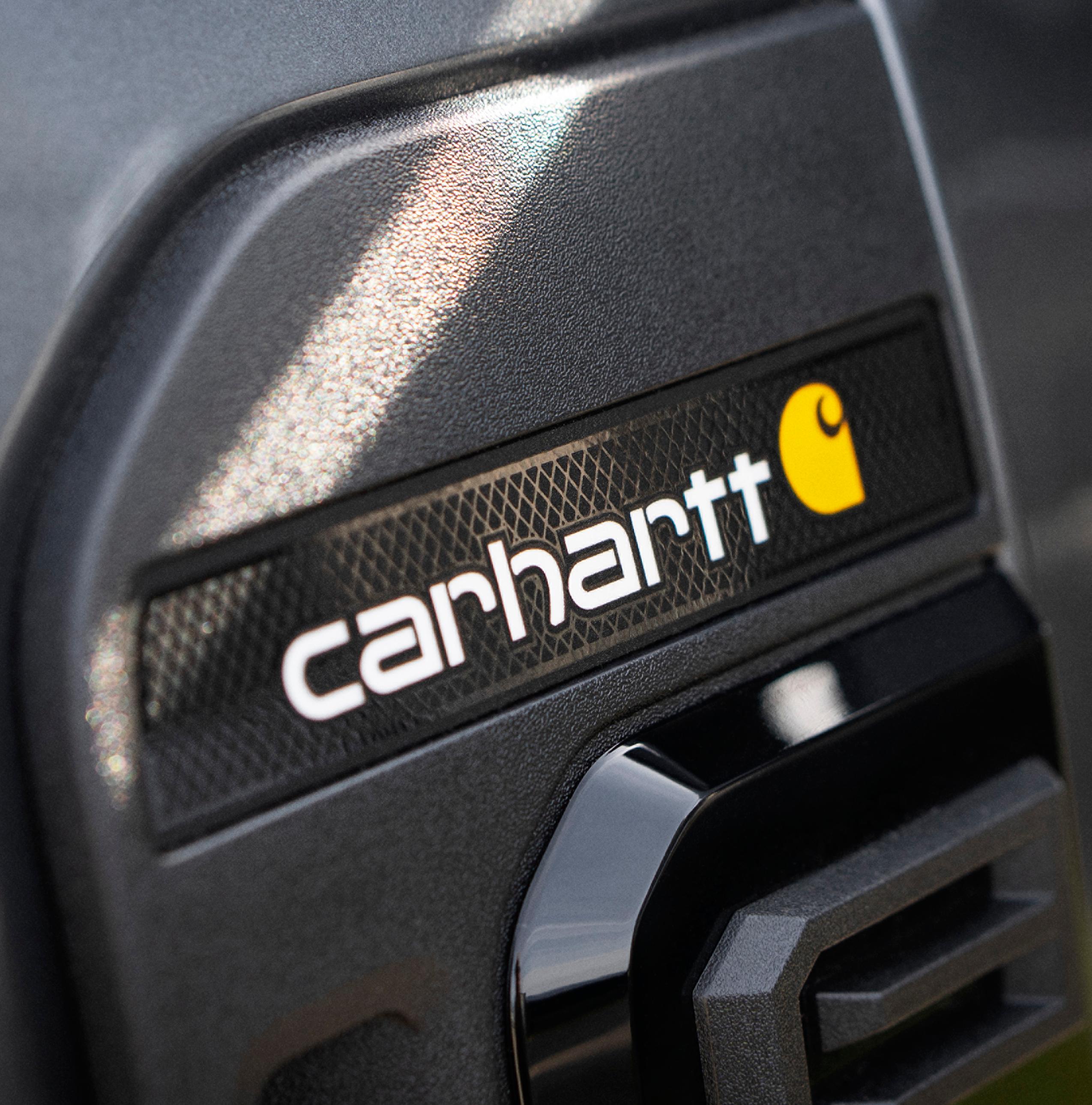 Close up of exterior detailing on the 2027 Ford Super Duty® F-350® XLT model with the Super Duty Carhartt® Package