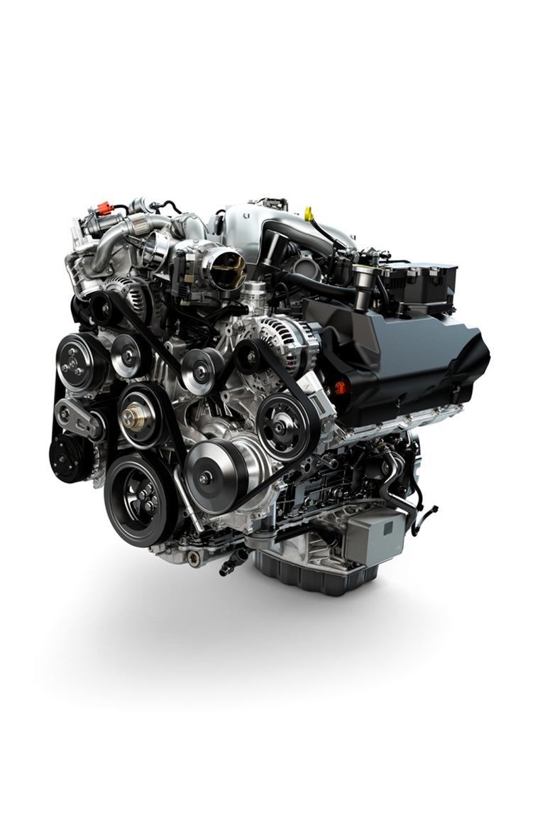 6.7L 4V OHV Power Stroke® V8 Turbo Diesel B20 engine