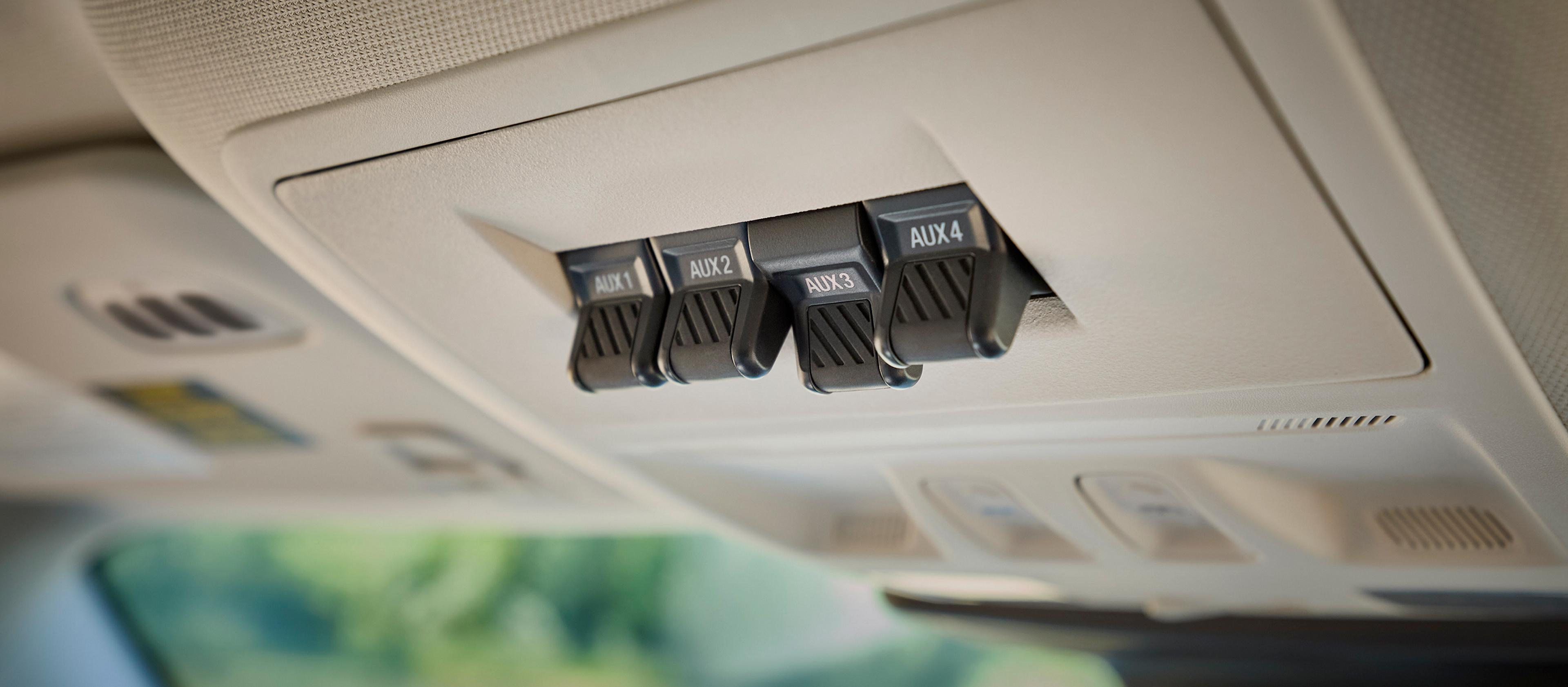 2025 Ford Bronco Sport® interior with the pre-wired switches