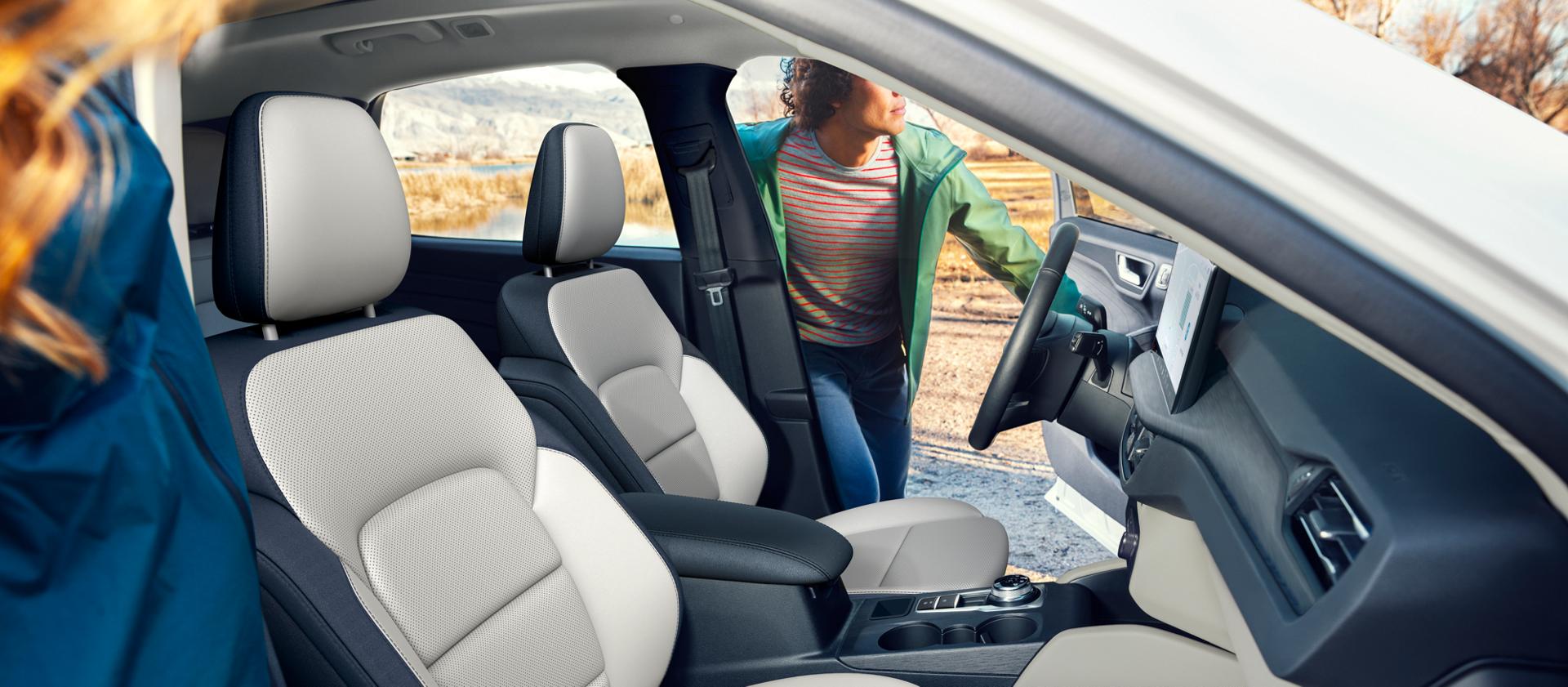 Front seats of a 2026 Ford Escape® SUV