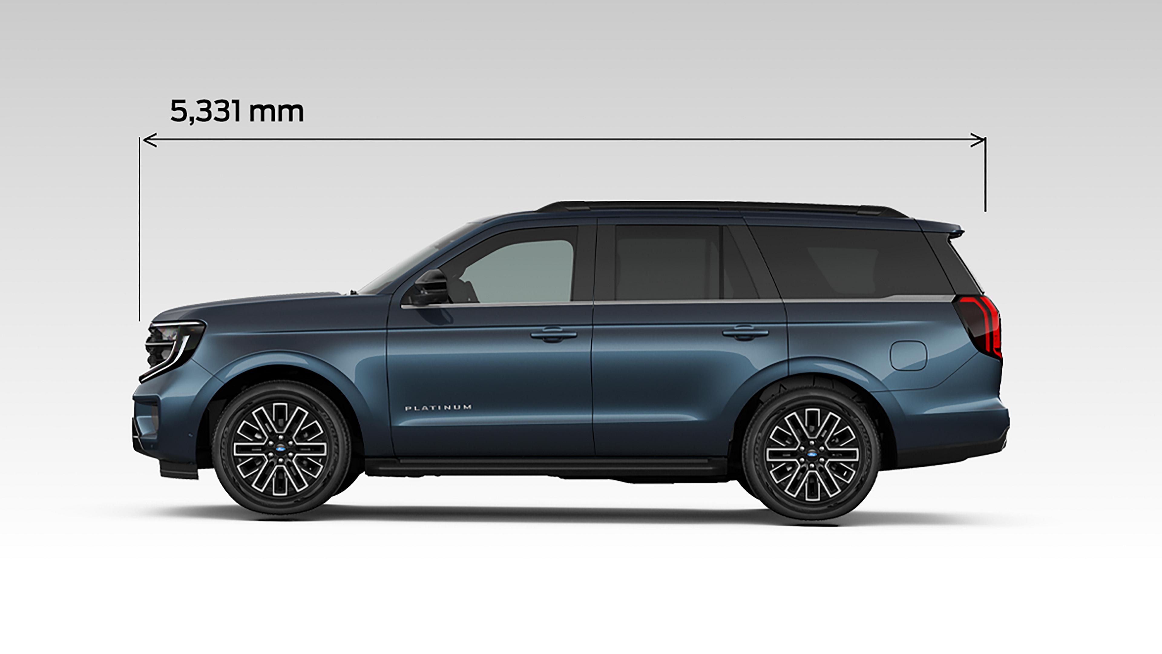 2027 Ford Expedition® SUV length dimension 